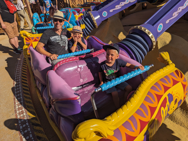 Aladins fliegender Teppich