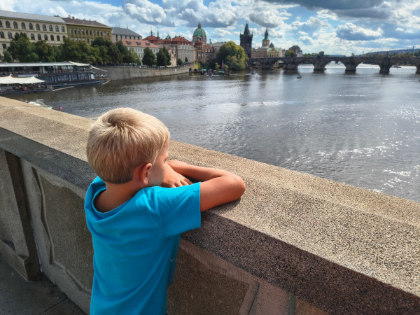 Karslbrücke in Prag