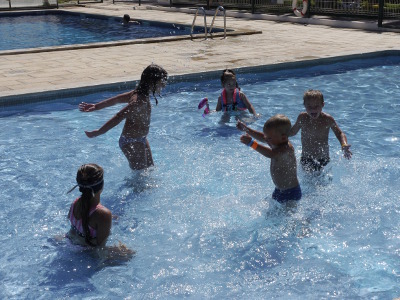Spaß im Pool