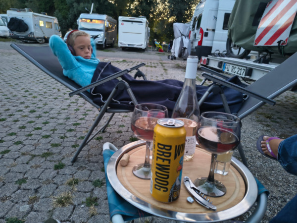 Letzter Abend im Urlaub