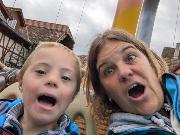 Erstes karusell in Tripsdrill