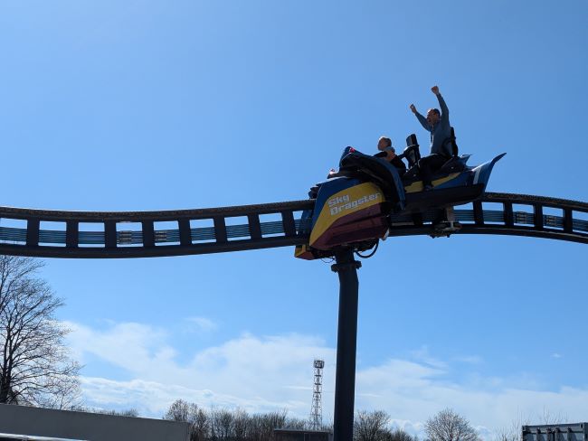 SkylinePark SkyDragster - Henry gibt Vollgas