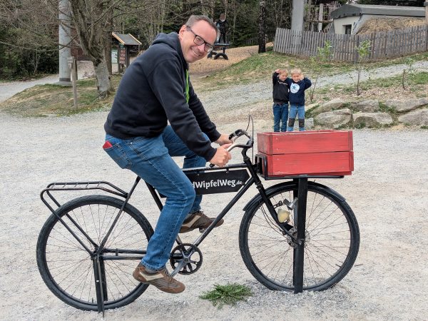 Optische Täuschung beim Wadwipfelweg
