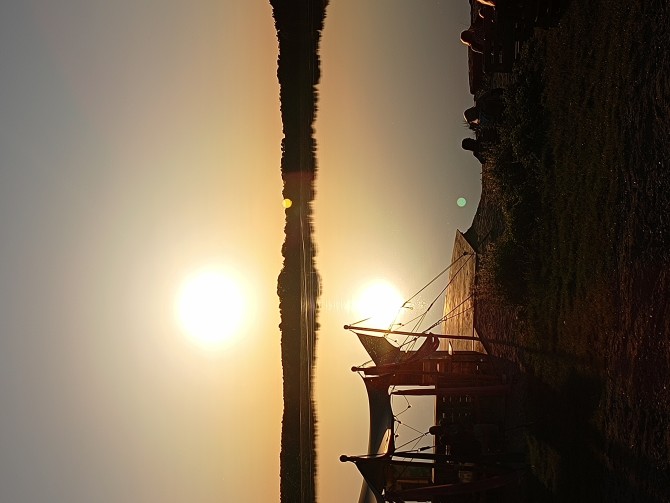 Sonnenuntergang am Murrner See
